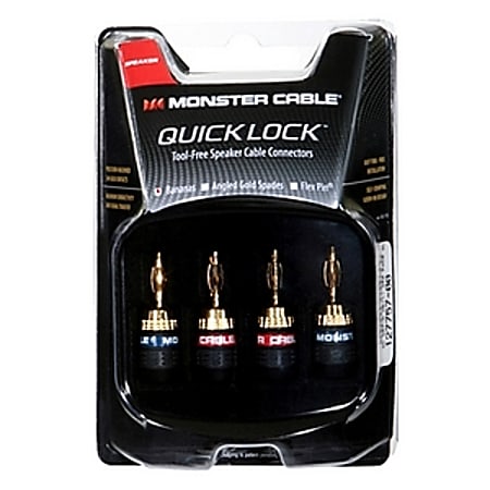 Monster Cable QL GMT-H QuickLock Audio Connector