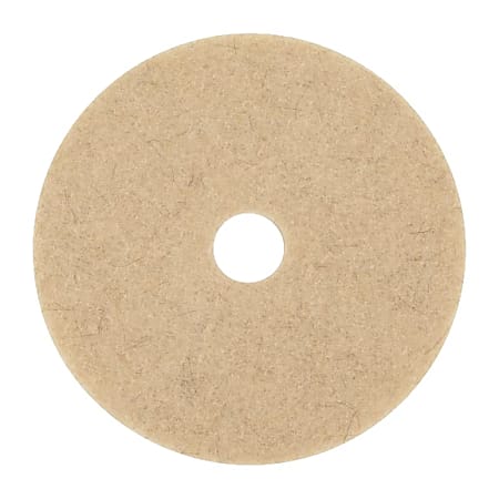 Niagara™ 3500N Natural Hog's Hair Floor Pads, 20", Tan, Case Of 5 Pads