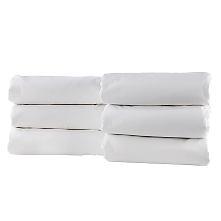 1888 Mills Suite Touch Full Duvet Covers, 85” x 94”, White, Pack Of 72 Covers