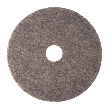 Niagara™ 3700N Super Hog's Hair Burnishing Pads, 20", Gray, Case Of 5
