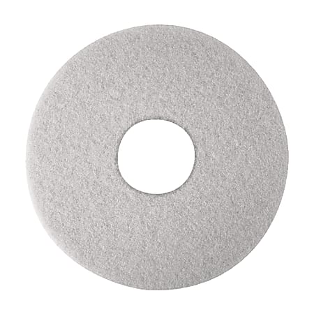 Niagara™ Polishing Floor Pads, 4100N , 14", White, Pack Of 5