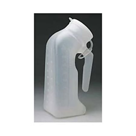 Deluxe Plastic Urinal With Lid For Men