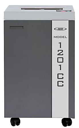 SEM 1201CC High-Security Micro-Cut Shredder, 6001201CC