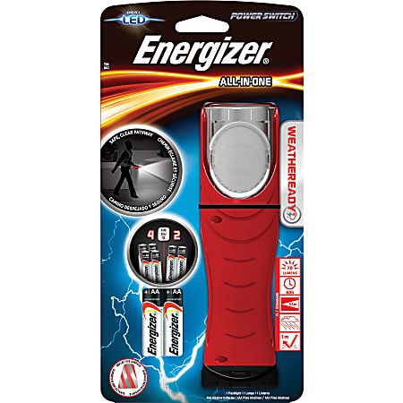 Energizer All-in-one Flashlight - Red