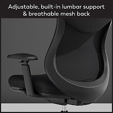 WorkPro Fortimo Ergonomic MeshVegan Leather High Back Executive