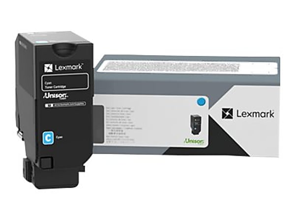 Lexmark Original Laser Toner Cartridge - Cyan Pack - 10500 Pages