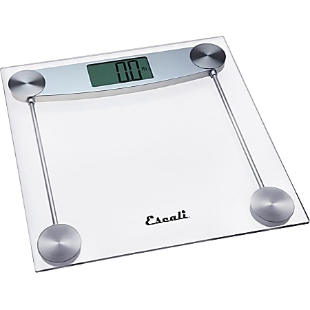 Escali ComfortStep Anti-Slip Digital Bathroom Scale for Body Weight with  Removable Linen Platform Cover and High Capacity of 400 lb, Batteries