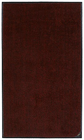 M+A Matting Plush™ Floor Mat, 2' x 3', Red Pepper