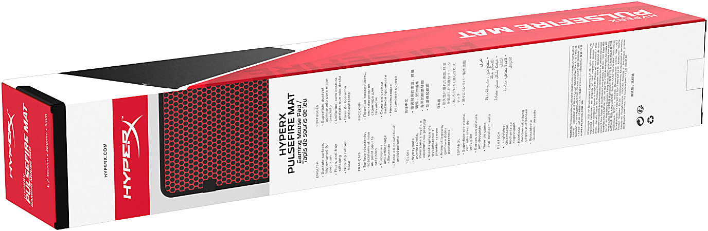 HyperX Pulsefire Mat Gaming Mouse Pad x BlackRed