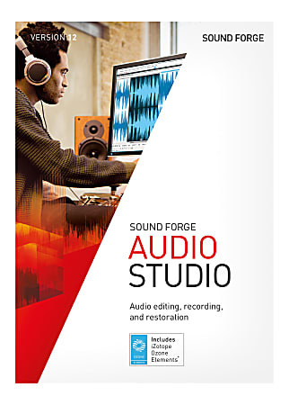 Magix Sound Forge Audio Studio 12, Disc