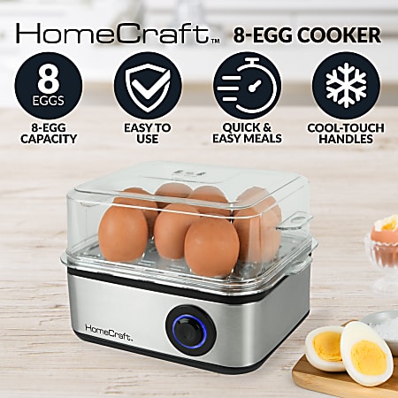 Stainless Steel Easy Egg Cooker @