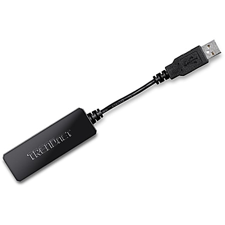 TRENDnet USB 2.0 to Fast Ethernet Adapter Supports Windows