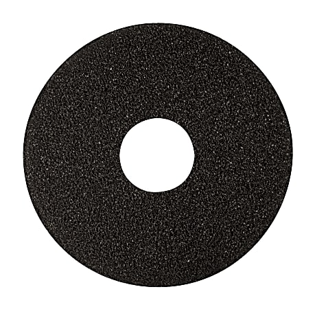 Niagara™ 7200N Stripping Floor Pads, 13", Black, Pack Of 5