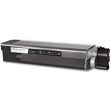 Media Sciences® MSOK5855KHC (OKI 43324404) Black Toner Cartridge