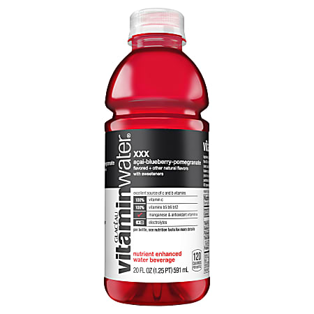 glacéau vitaminwater™ XXX, 20 Oz. Bottle