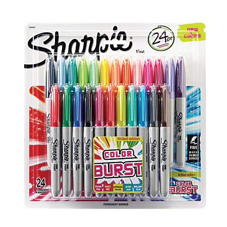 Sharpie® Color Burst Fine Point Permanent Markers