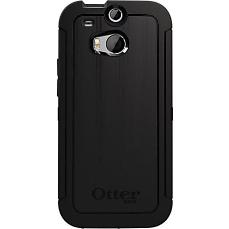 OtterBox Defender Series Holster Case For HTC One (M8), Black, UX1066