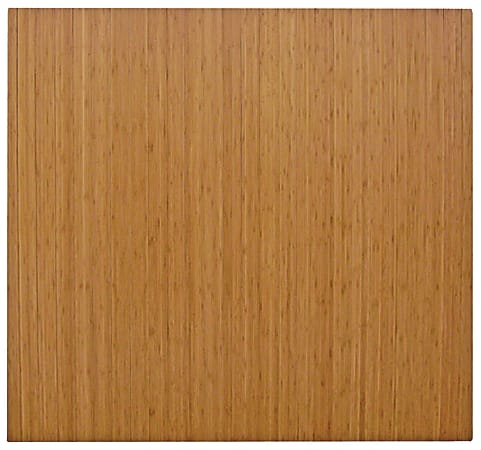 Office depot bamboo chair mat deals