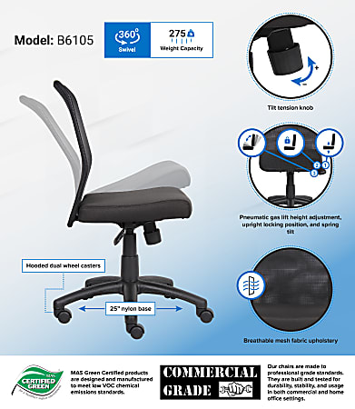 Budget task on sale chair