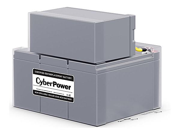 CyberPower RB1290X4K - UPS battery - 4 x battery - lead acid - 9 Ah