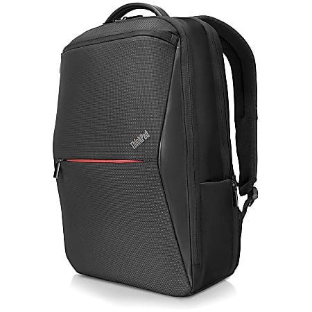 Lenovo Professional Carrying Case (Backpack) for 15.6" Lenovo Notebook - Black - Wear Resistant, Tear Resistant - Polyurethane, Polyester - Fabric Exterior Material - Trolley Strap, Handle, Shoulder Strap - 12.3" Height x 19.3" Width x 6.5" Depth