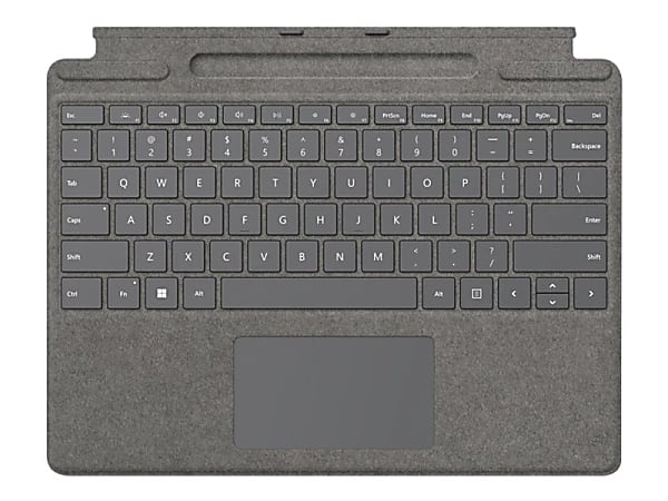 Microsoft Surface Pro Signature Keyboard - Keyboard - with touchpad, accelerometer, Surface Slim Pen 2 storage and charging tray - 8XB00061