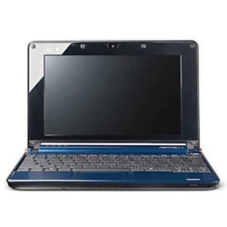 Acer® Aspire® One AOA150-1635 8.9" Widescreen Netbook Computer With Intel® Atom™ Processor N270, Sapphire Blue