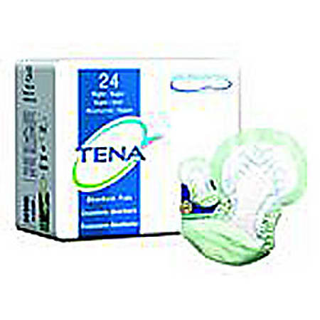 TENA® Bladder Control Pads, Night Super Absorbency, Green, Pack Of 24