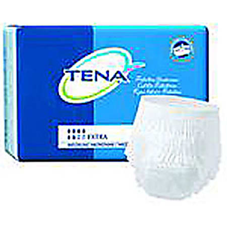 TENA® Protective Underwear, Extra Absorbency, Extra Large, Waist/Hip: 55"-66", Pack Of 12