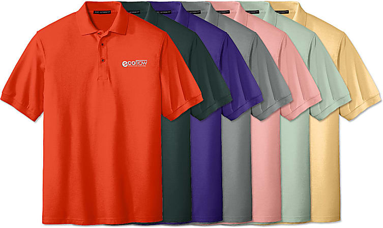 Dish Network Short Sleeve Employee Contractor Work Uniform Gray Polo Shirt L NEW 