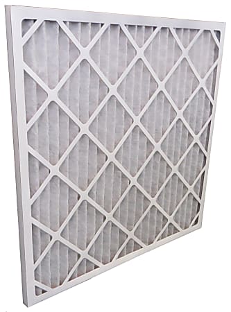 Hvac pleated outlet air filters