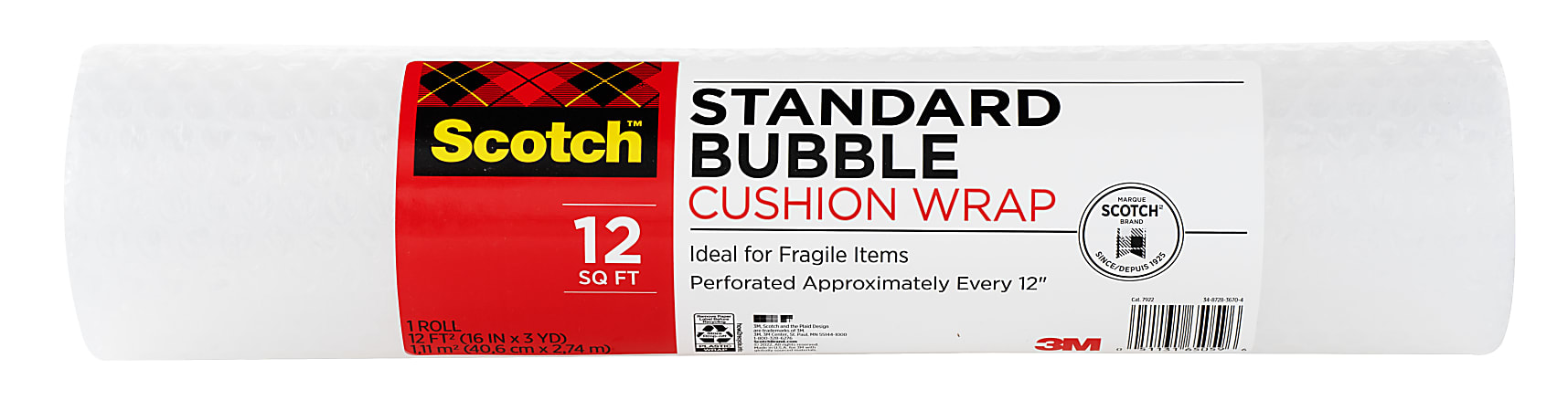 Scotch® Cushion Wrap, 16" x 9' Perforated Roll
