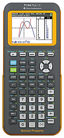 Yellow for sale online Texas Instruments Ti-84 Plus Graphing Calculator 