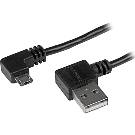 StarTech.com Micro-USB Cable With Right-Angled Connectors, 6'