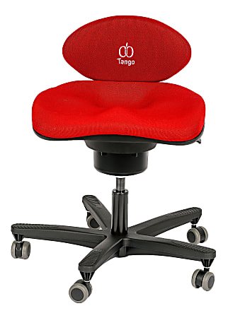 CoreChair Tango Short Active Office Chair, Red