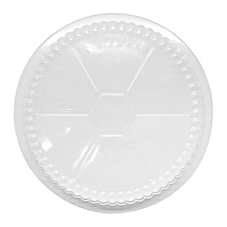 Karat Dome Lids For Round Foil Containers, 7", Clear, Case Of 500 Lids