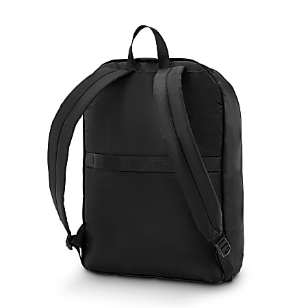 Samsonite Everyday Backpack With 14.1 Laptop Pocket Black - Office Depot