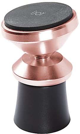 Quest iJoy Clutch Magnetic Car Dash/Vent Mount, Rose Gold