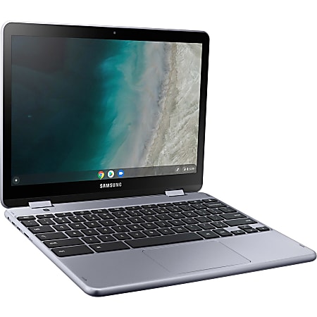 Samsung Chromebook Plus XE525QBB-K01US 12.2" Touchscreen 2 in 1 Chromebook - 1920 x 1200 - Intel Celeron 3965Y 1.50 GHz - 4 GB RAM - 32 GB Flash Memory - Stealth Silver - Chrome OS - Intel HD Graphics 615