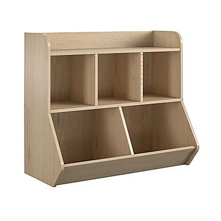 Ameriwood Home Tyler Kids 31&rdquo;H 5-Cube Toy Storage Bookcase, Beige