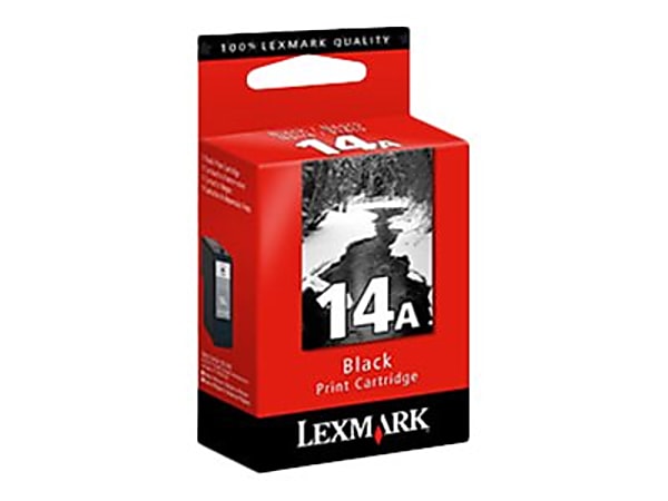 Lexmark Cartridge No. 14A - Black - original - ink cartridge - for Lexmark X2600, X2630, X2650, X2670, Z2300, Z2320