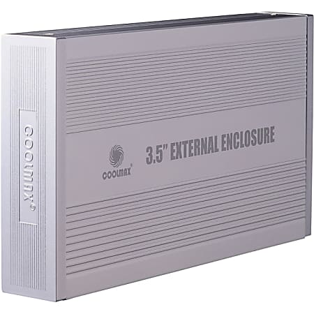 Coolmax HD-389-U2 Drive Enclosure External - Silver