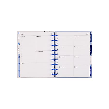 Happy Planner MonthlyWeekly Classic Disc Bound Academic Planner 7