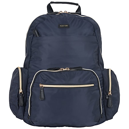 Kenneth Cole Reaction Sophie Computer Backpack With 15" Laptop Pocket, Navy