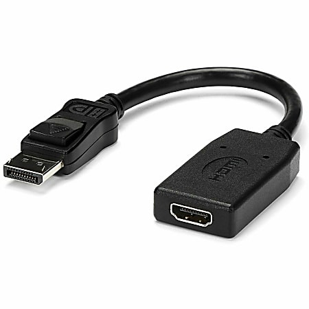 StarTech.com DisplayPort to HDMI Adapter - 1920x 1200 - DP to HDMI Converter - Plug and Play DisplayPort to HDMI Dongle (DP2HDMI) - DP2HDMI