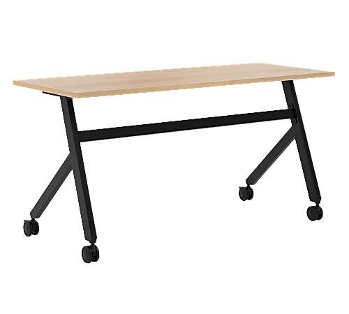 basyx by HON® Multipurpose 60"W Fixed Base Training Table, Wheat