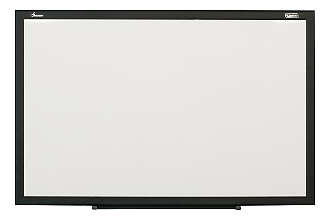 SKILCRAFT® Magnetic Dry-Erase Whiteboard, 36" x 60", Aluminum Frame With Black Finish (AbilityOne 7110 01 651 1288)