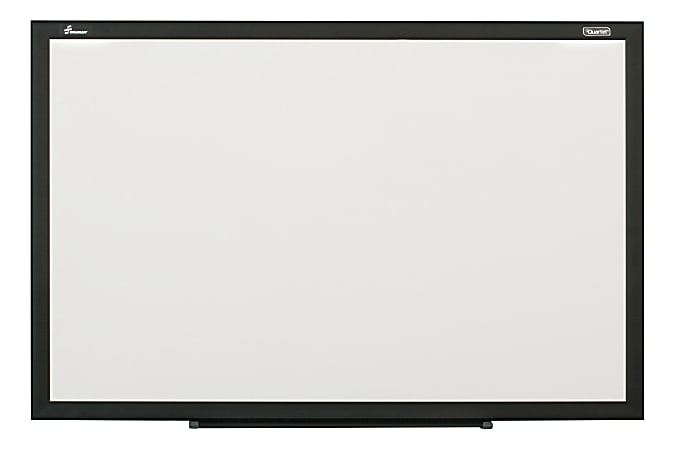 SKILCRAFT® Magnetic Dry-Erase Whiteboard, 36" x 60", Aluminum Frame With Black Finish (AbilityOne 7110 01 651 1288)