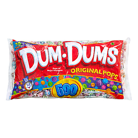 Dum Dums Original Lollipops Bulk Variety Pack, Bag