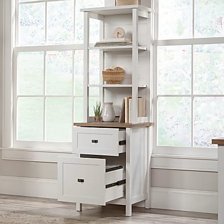 Sauder Cottage Road Storage Bookcase Tower - Thumbnail 2
